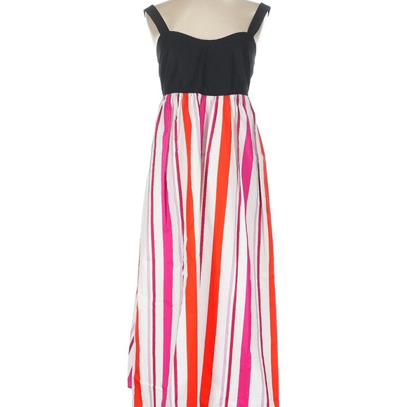 Kate Spade Colorful Striped Maxi Dress - Picture 1 of 6